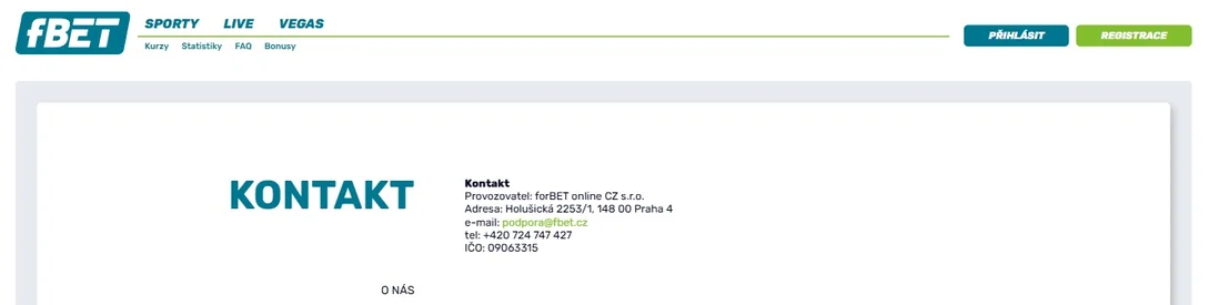 Zobrazte kontaktní údaje kasina.