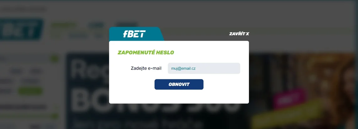 Restore the forgotten password using the form.